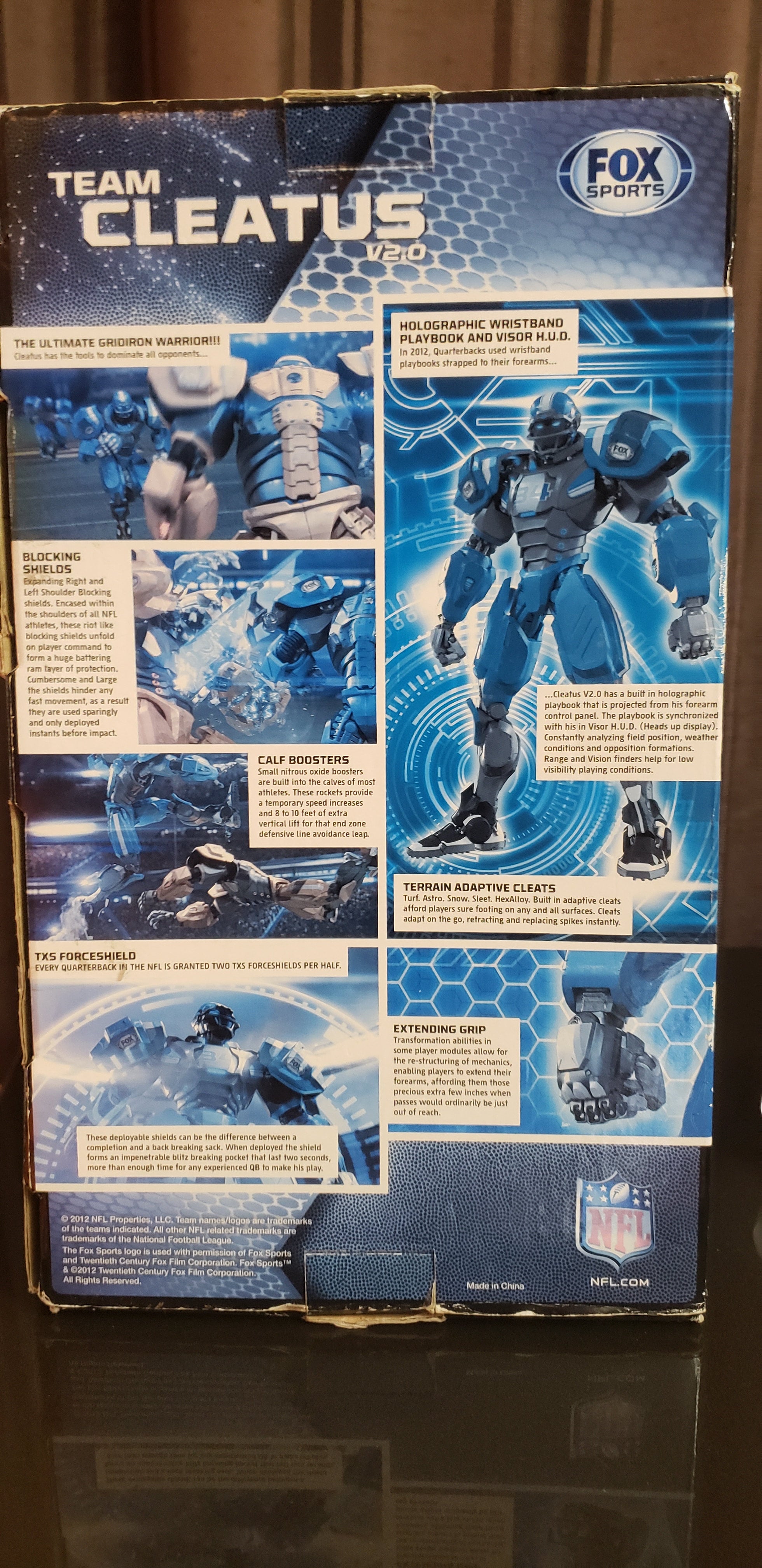 NFL Dallas Cowboys - Team Cleatus V2.0 - Fox Sports Robot